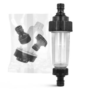 Filtr wody do myjek ciśnieniowych KÄRCHER K2-K7/HD/HDS 3/4" mały + 2x Adapter na szybkozłączkę ECONOMIC FILTERLUX