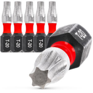 5x Bity udarowe Milwaukee SHOCKWAVE IMPACT DUTY™ TX20 25 mm