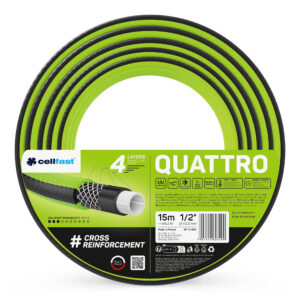 Wąż ogrodowy QUATTRO 1/2" 15 m