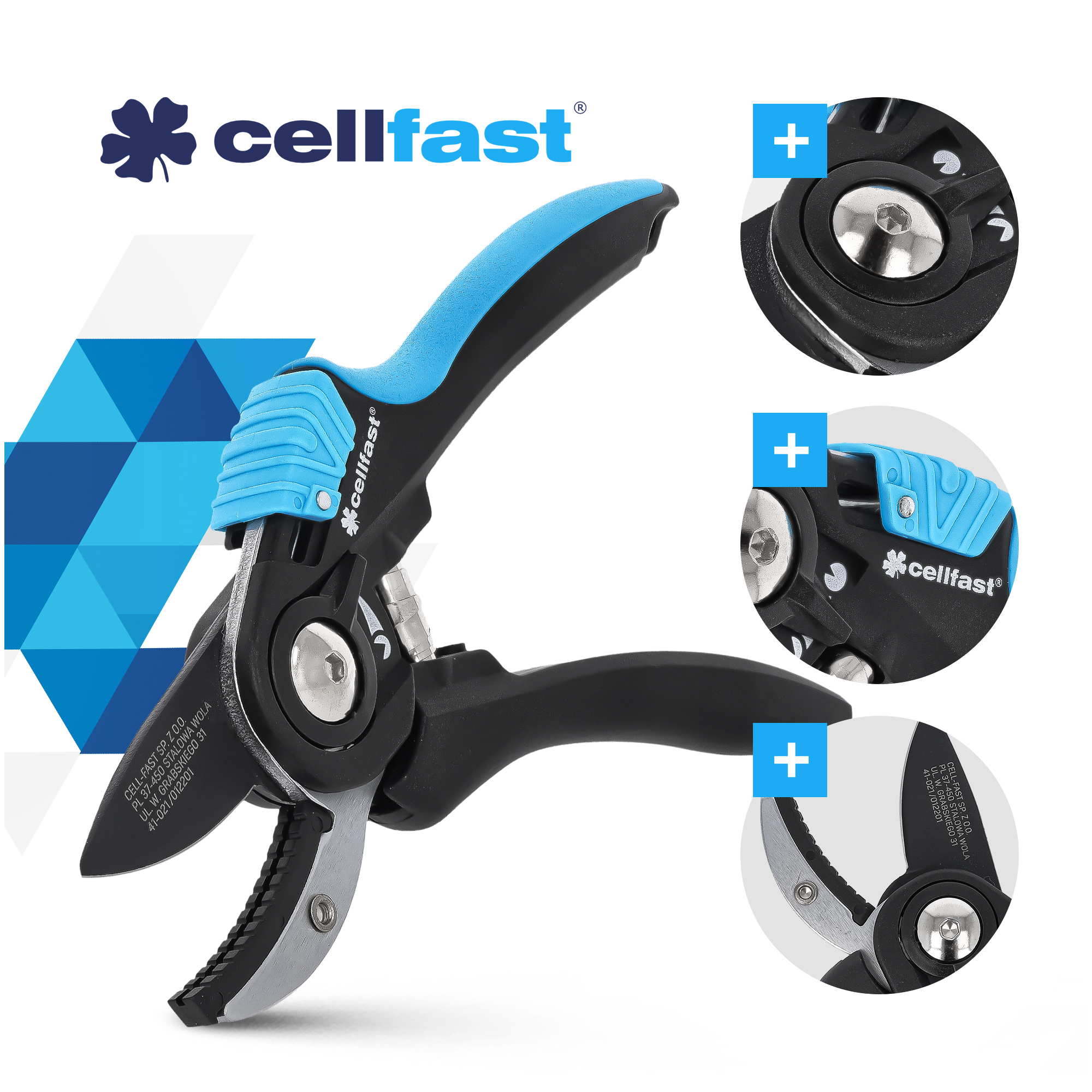 Sekator kowadełkowy Cellfast ENERGO™