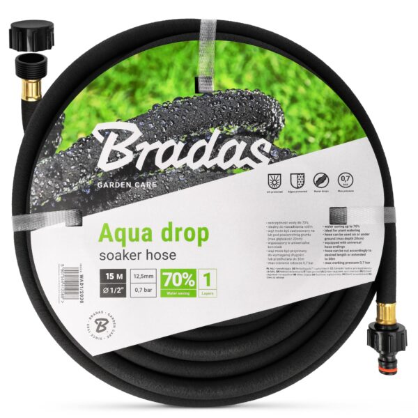 Wąż nawadniający AQUA-DROP 1/2" 15 m