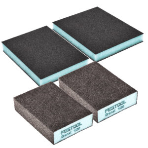 Zestaw gąbek szlifierskich GRANAT 69x98x26/ 98x120x13 120 GR